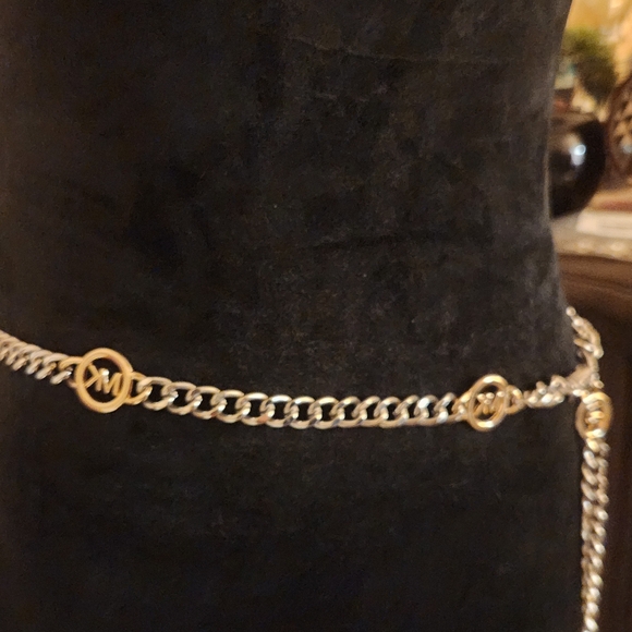 Michal Kors- Gold and Silver Chain Belt